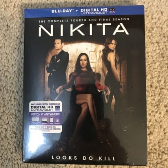 Media | Nikita Season 4 Bluray Brand New Sealed W Slipcover